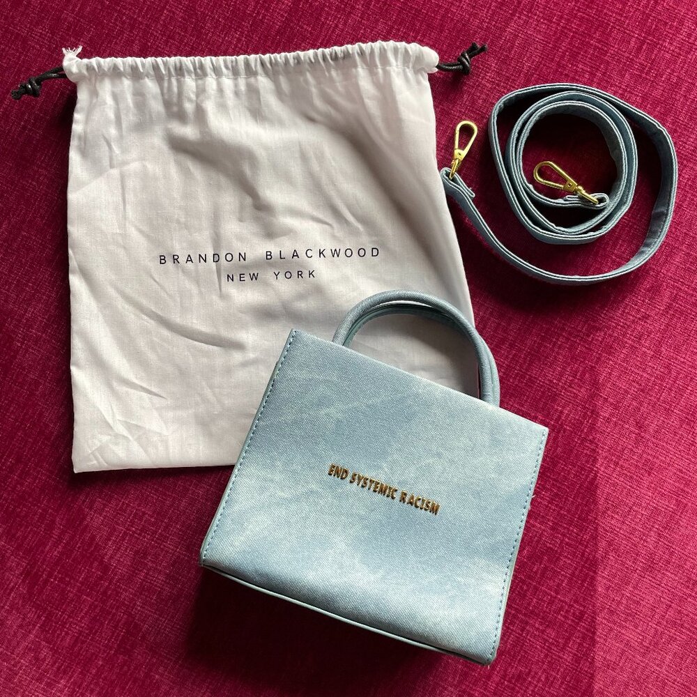 Brandon Blackwood ESR Mini Tote — Waxed Blue Denim (Discontinued Colorway)